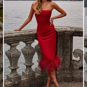 Alamour the Label Red Dress